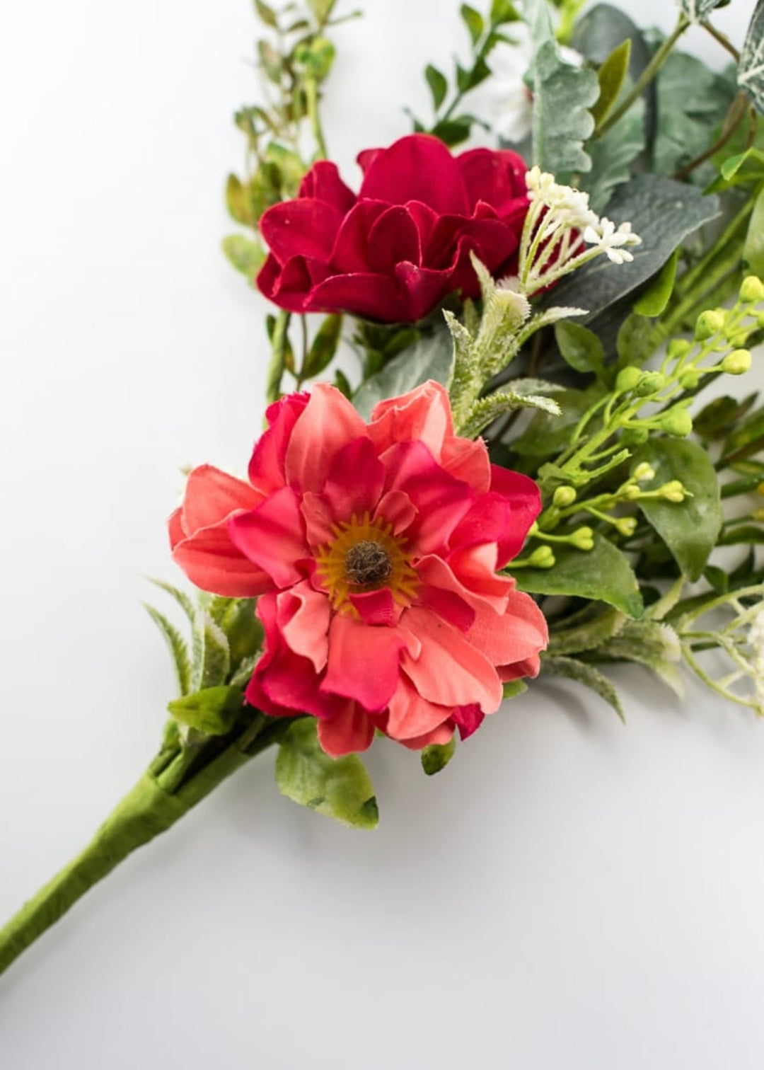 Camellia flower spray with greenery - Greenery Market63251SP28