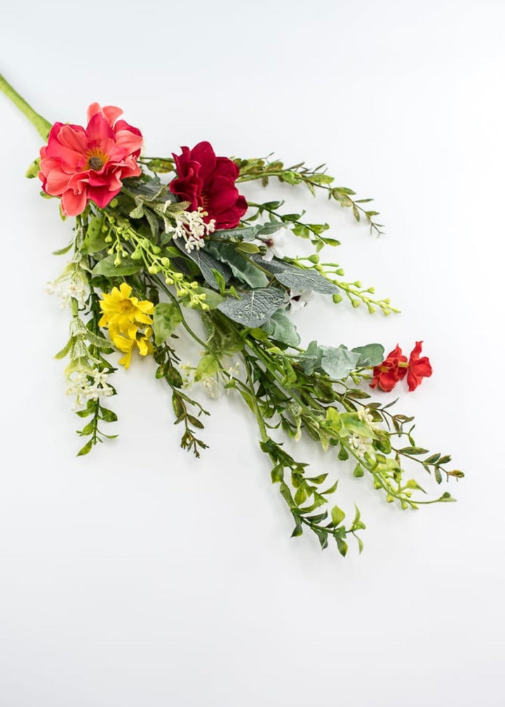 Camellia flower spray with greenery - Greenery Market63251SP28