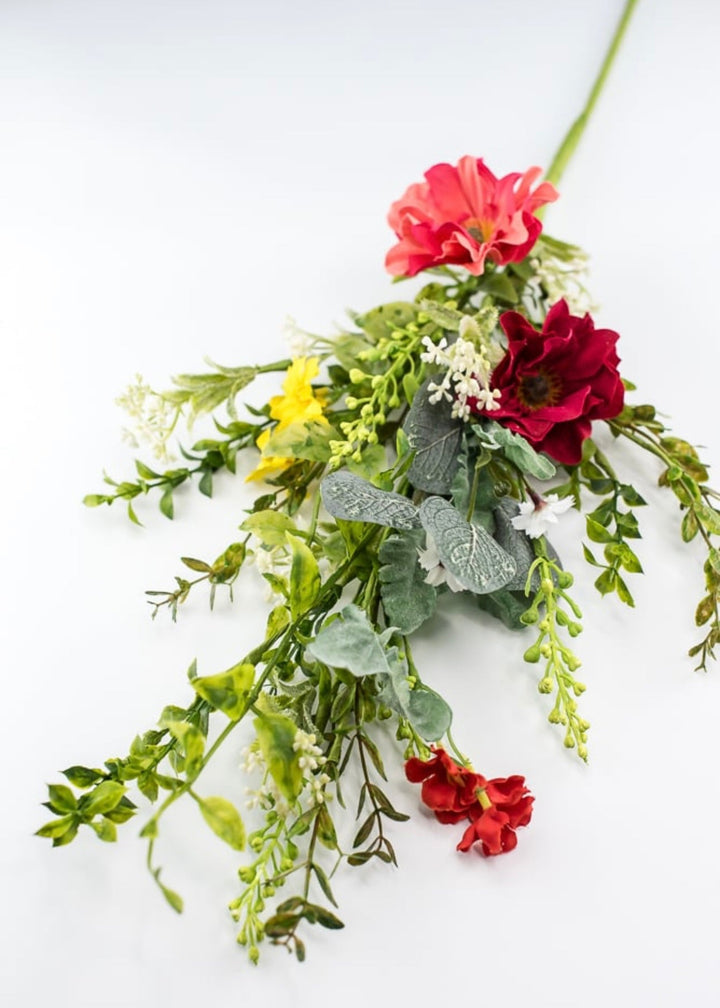Camellia flower spray with greenery - Greenery Market63251SP28