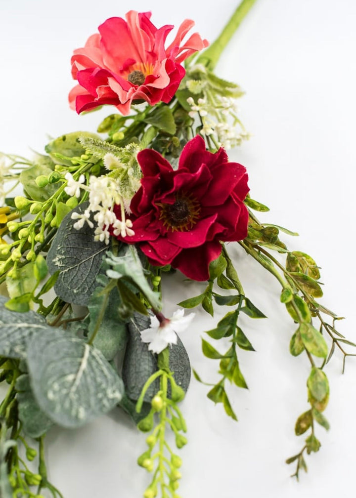 Camellia flower spray with greenery - Greenery Market63251SP28