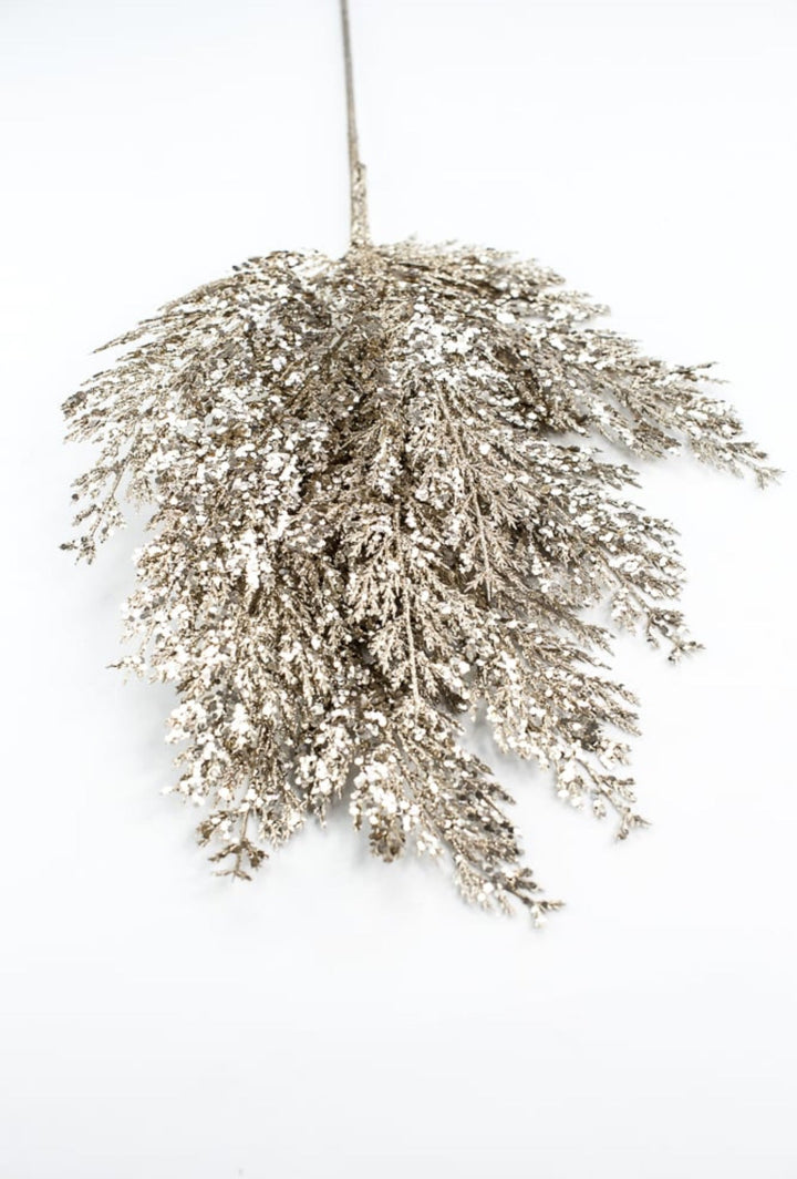 Champagne cedar spray - Greenery MarketChristmasXG1027 - CH