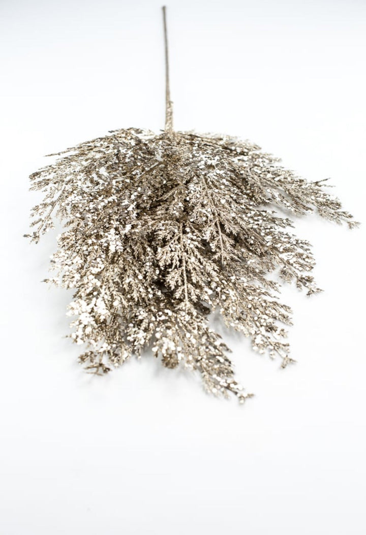 Champagne cedar spray - Greenery MarketChristmasXG1027 - CH