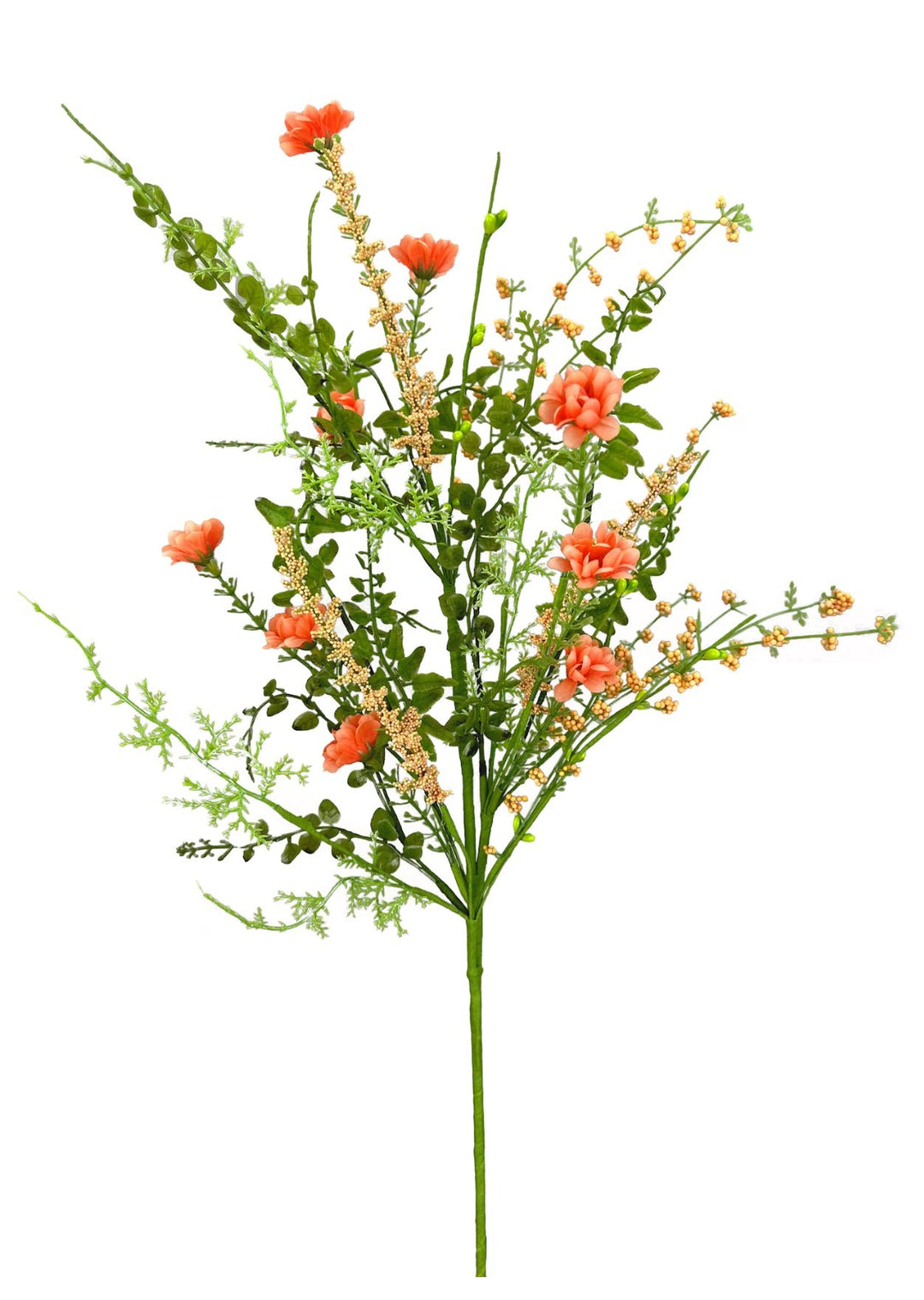 Coral Wild Flower Filler Spray - Greenery Market63737CO