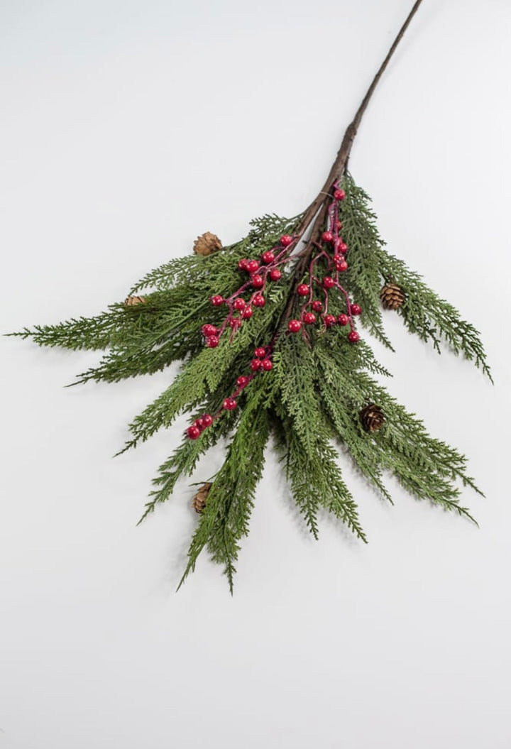 Cypress and red berries spray - Greenery Marketgreenery2827214GR