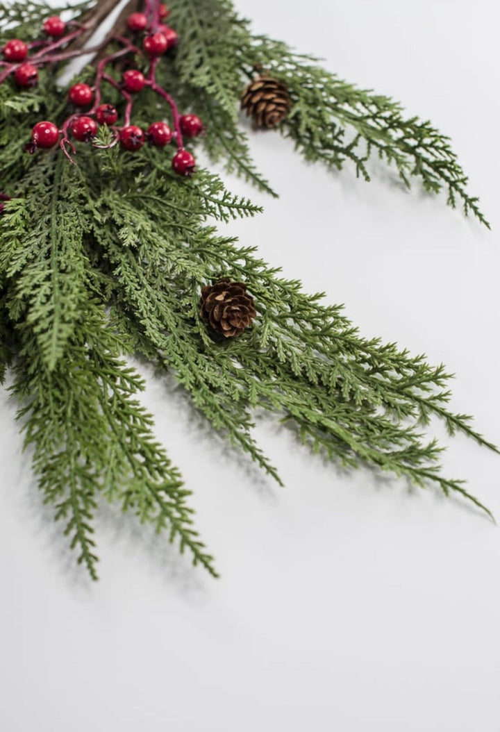 Cypress and red berries spray - Greenery Marketgreenery2827214GR