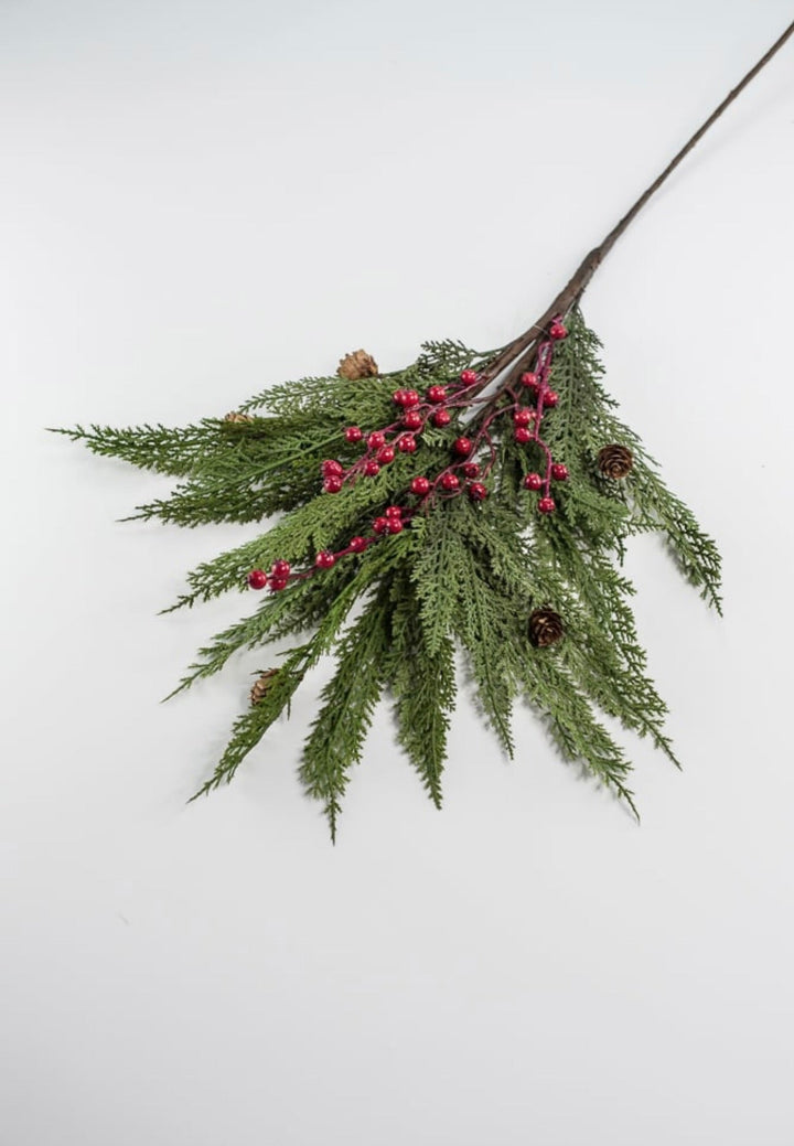 Cypress and red berries spray - Greenery Marketgreenery2827214GR