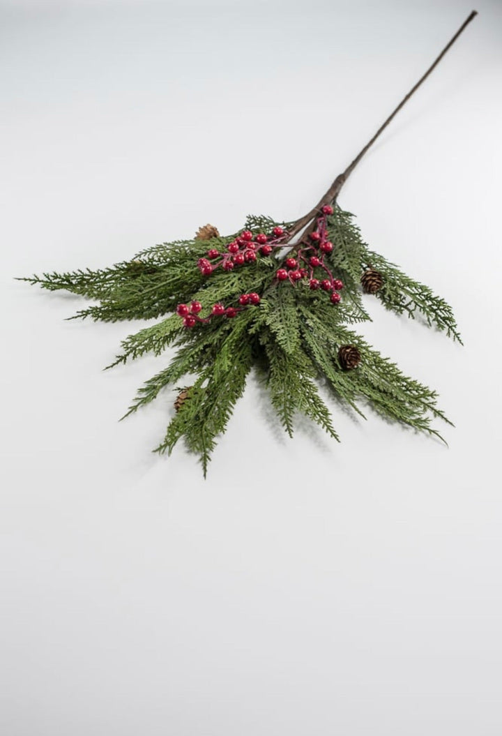 Cypress and red berries spray - Greenery Marketgreenery2827214GR