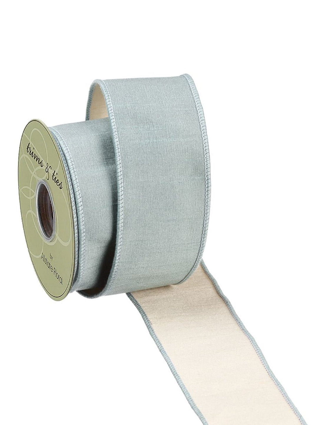 Dupioni wired ribbon 2.5” - Greenery MarketWired ribbonRW2278 - TL