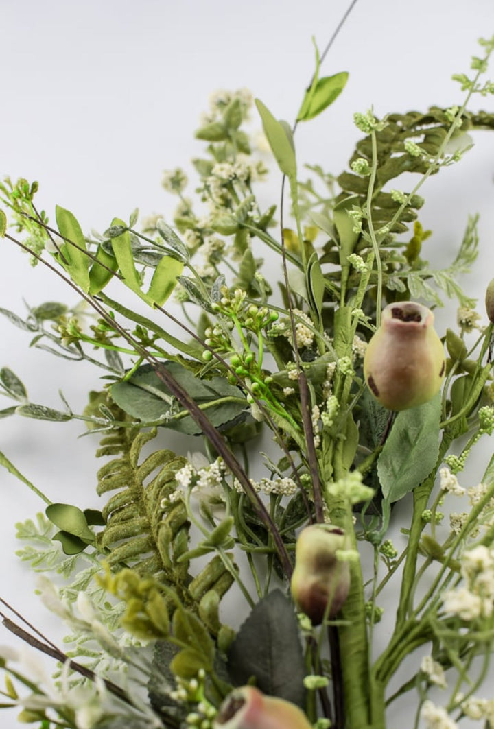 Dusty Miller mixed greenery with pods - Greenery Marketgreenery62281sp28