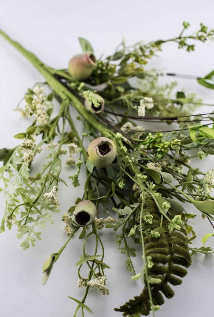 Dusty Miller mixed greenery with pods - Greenery Marketgreenery62281sp28