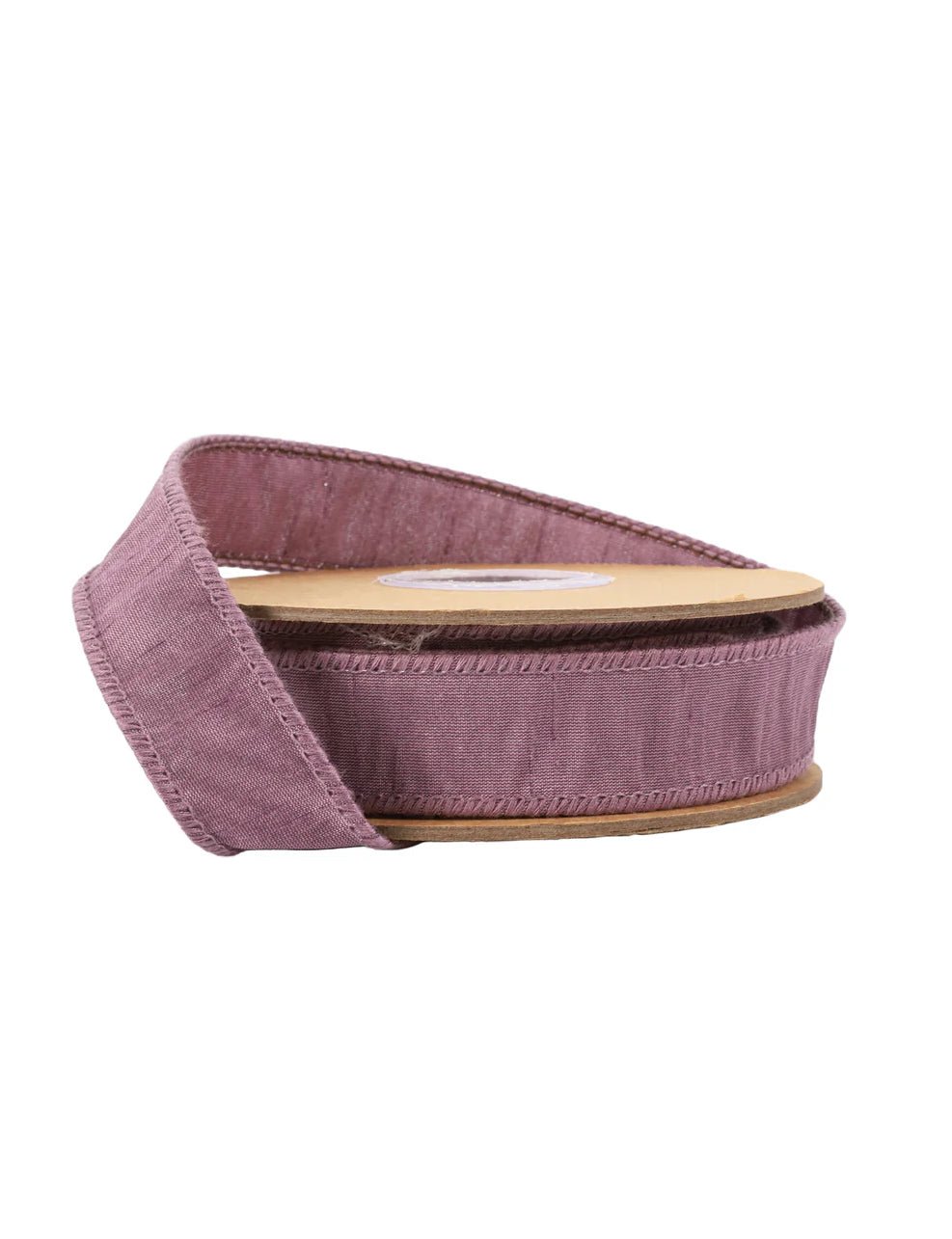 Dusty Plum Dupioni Wired Ribbon 1" - Greenery MarketWired ribbon9100W - 473 - 25E