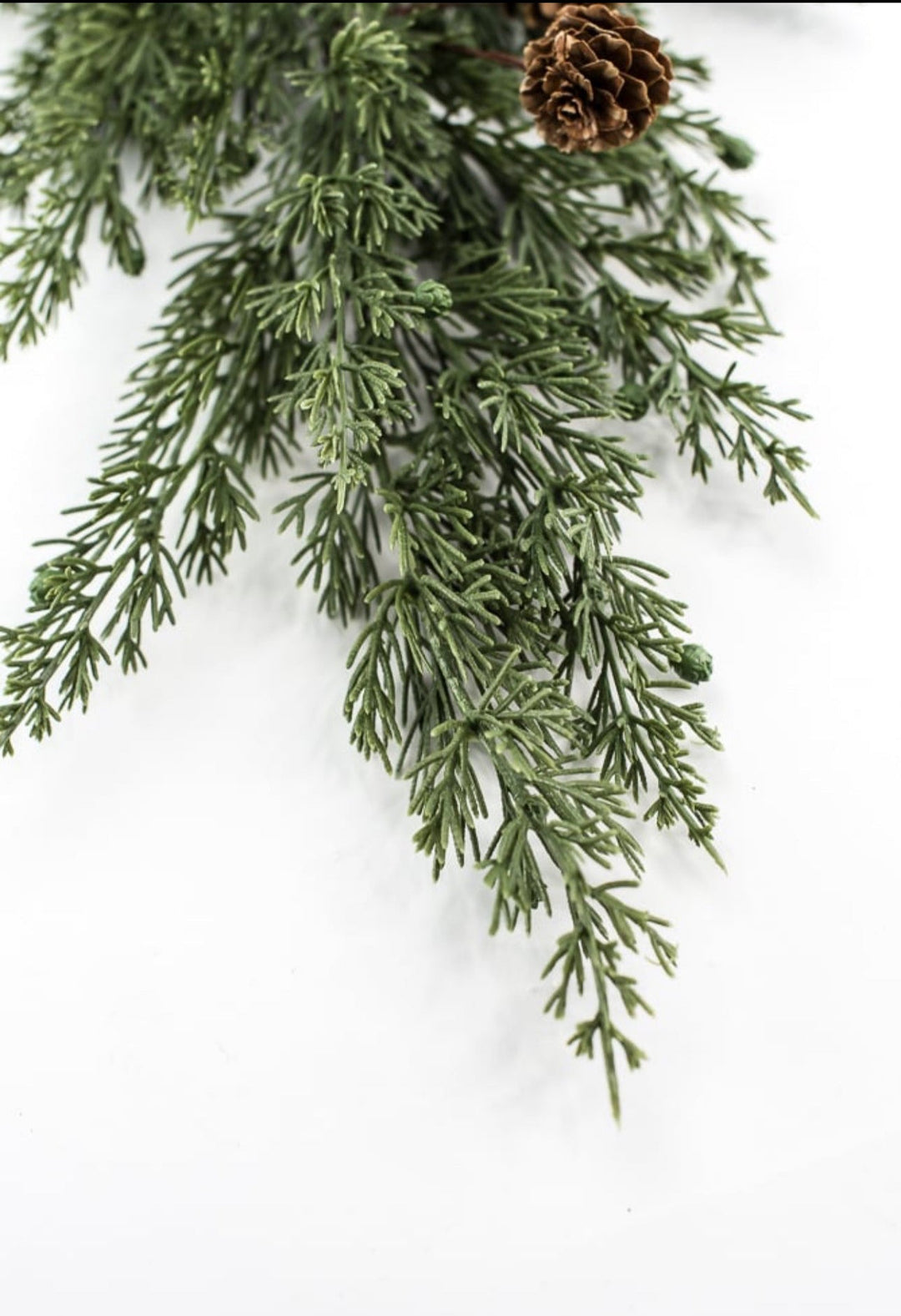 Eastern Cedar pine and cone spray - Greenery Marketgreenery84823SP28