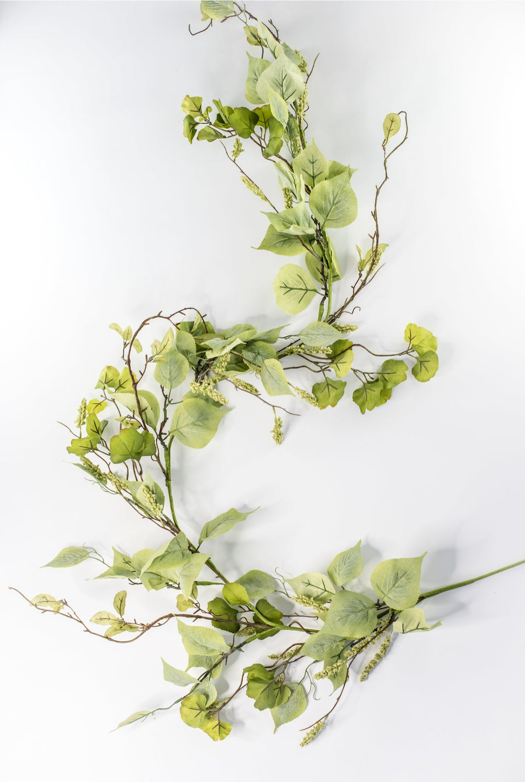 Elm leaf and tassel seed garland, mixed greenery - Greenery MarketPM1981 - SG