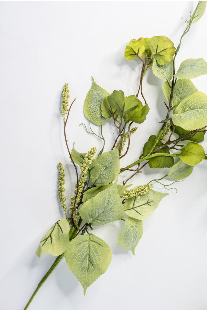 Elm leaf and tassel seed garland, mixed greenery - Greenery MarketPM1981 - SG