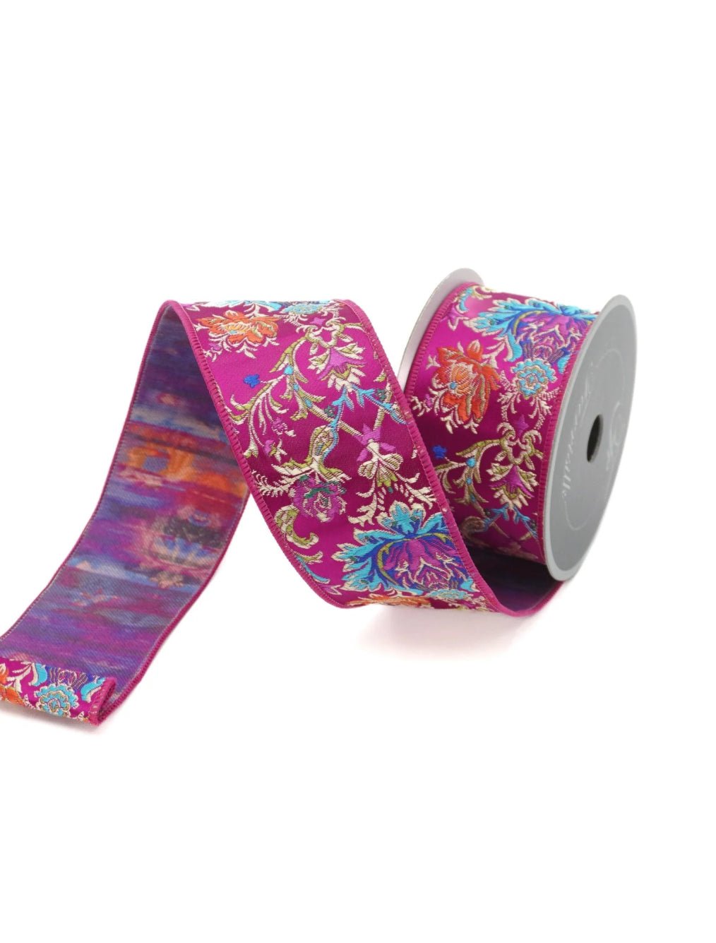 Enchanted Garden 2.5” Farrisilk Wired Ribbon - Greenery MarketRibbons & TrimRS089 - 08