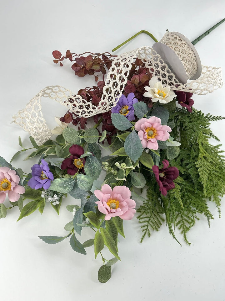 Everyday Lantern Swag Kit - choose option - Greenery MarketNoRibbonLantern