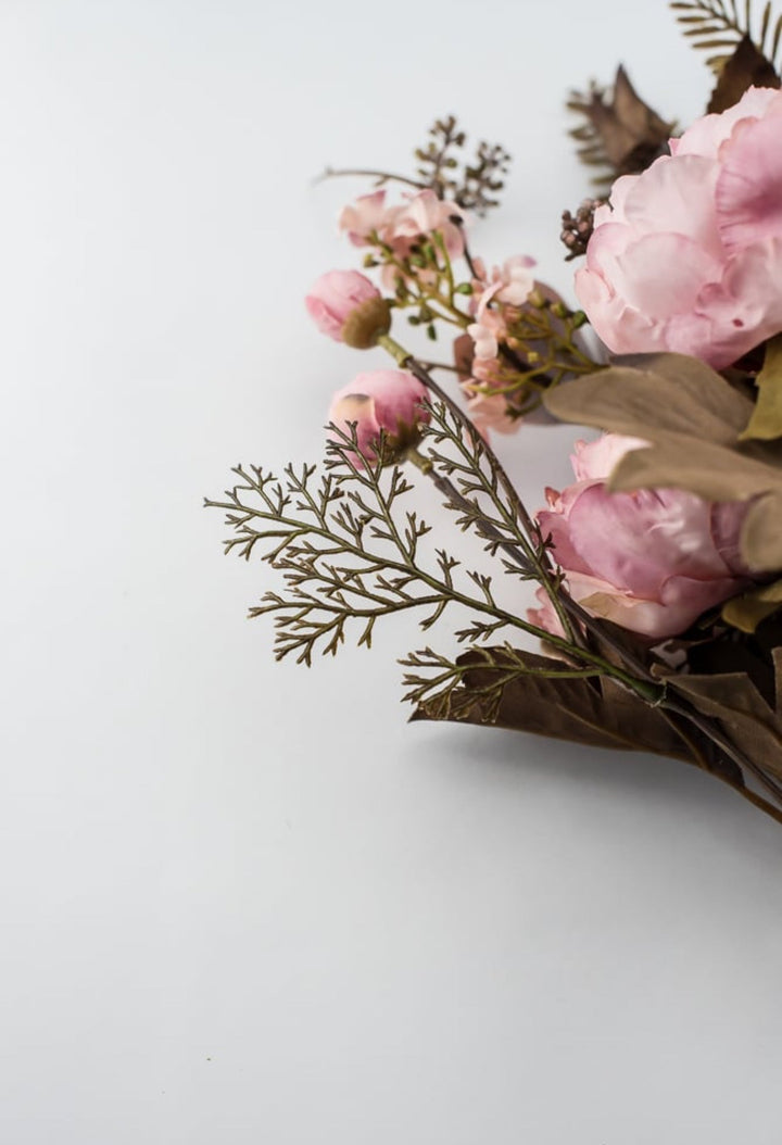 Fall Pink peony and filler bundle - pink - Greenery MarketArtificial Flora26395