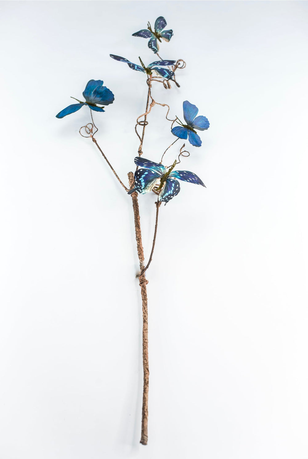 Faux Butterfly Twig Spray - Blue - Greenery MarketFSB066 - BL/TT