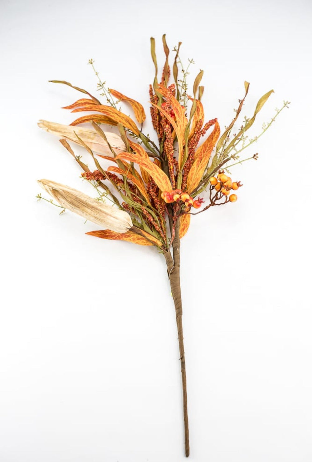 Faux corn and heather spray - Greenery Marketgreenery569810R