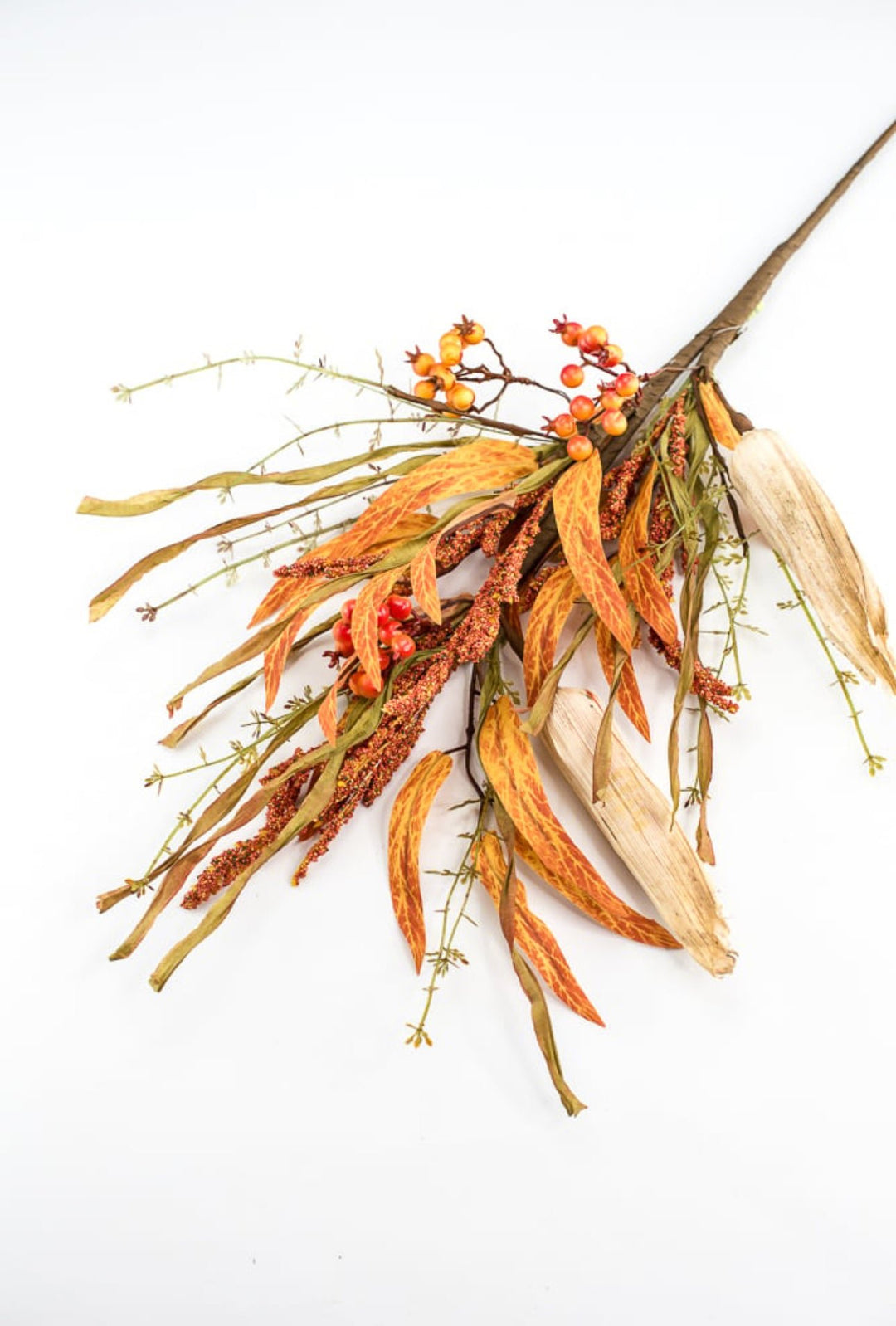 Faux corn and heather spray - Greenery Marketgreenery569810R