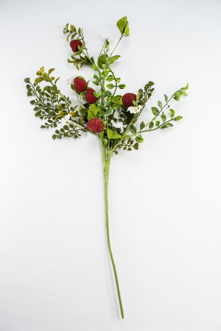 Faux Strawberry spray - Greenery MarketArtificial Flora62935SP28