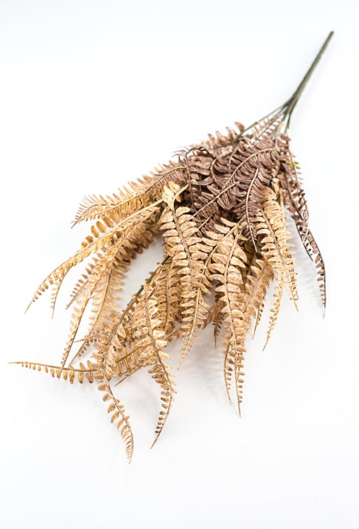 Fern bush - tan brown - Greenery Marketgreenery56809LTBN