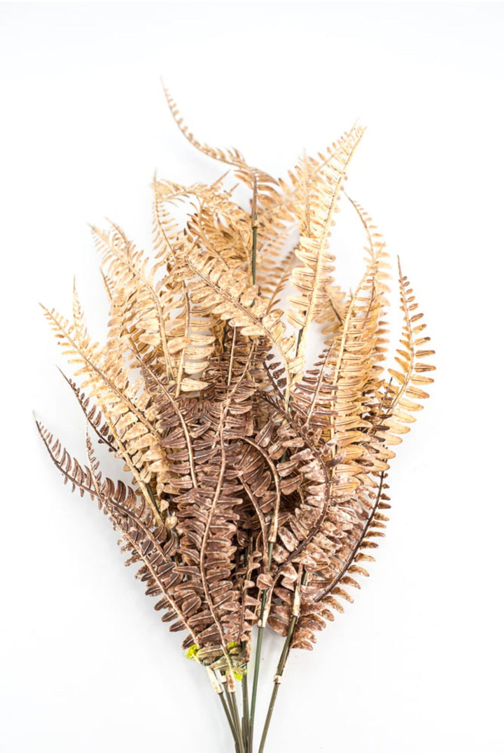 Fern bush - tan brown - Greenery Marketgreenery56809LTBN