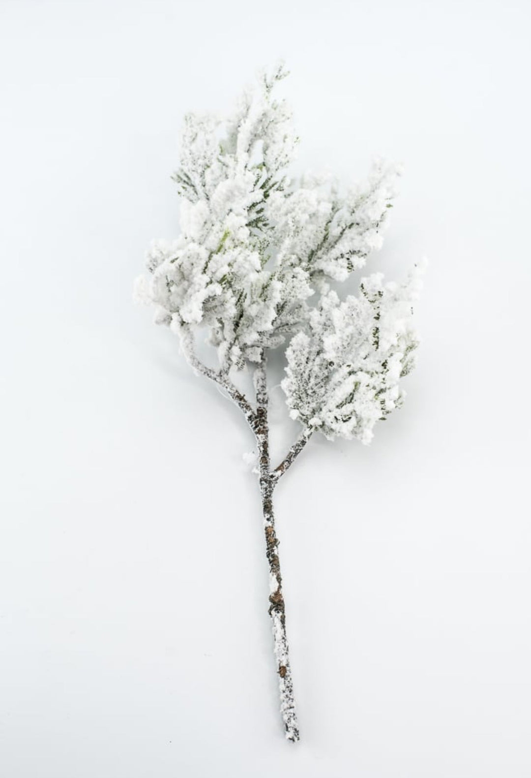 Flocked Cedar pick - Greenery Marketgreenery27285