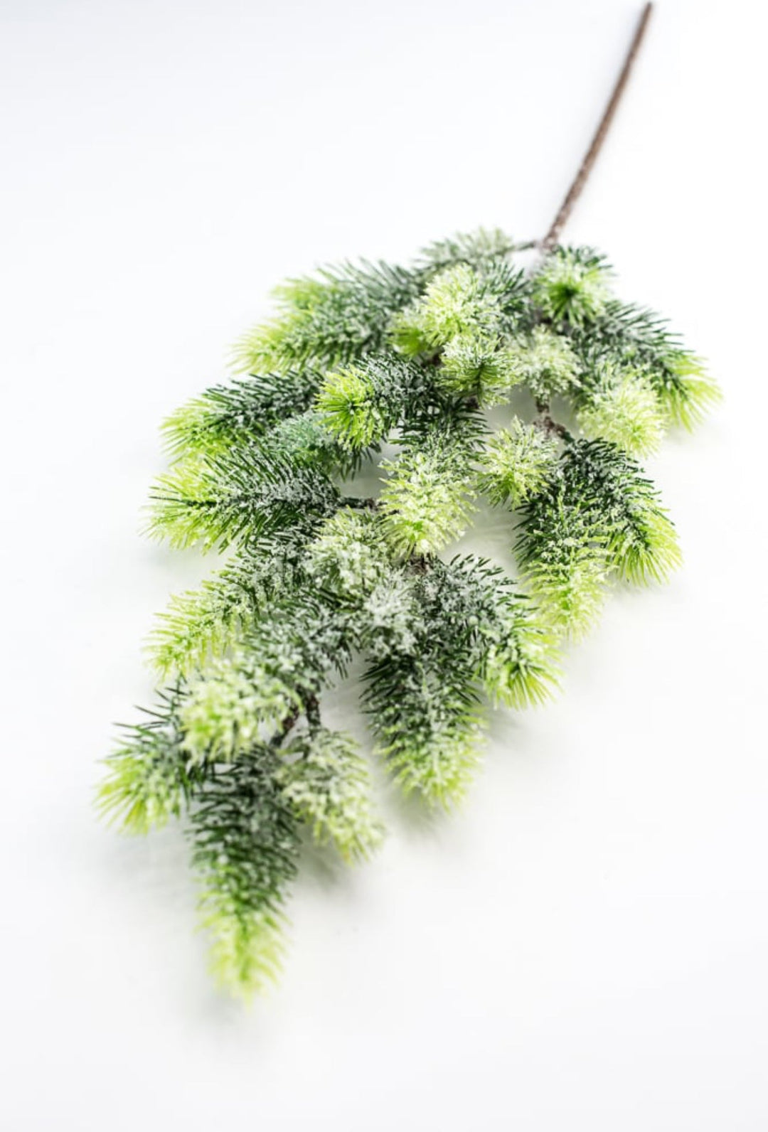 Frosted, artificial, Angel pine spray - Greenery Market83568