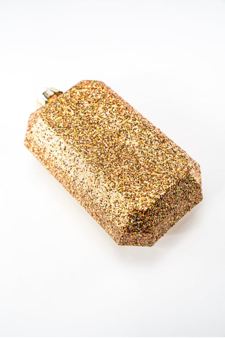 Gems ornament - laser glitter - gold - Greenery MarketXJ552708