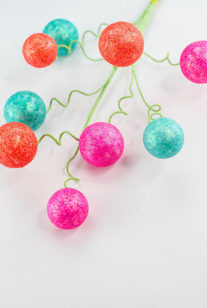 Glitter Ball Pick - Greenery Market63649BTCOAQ