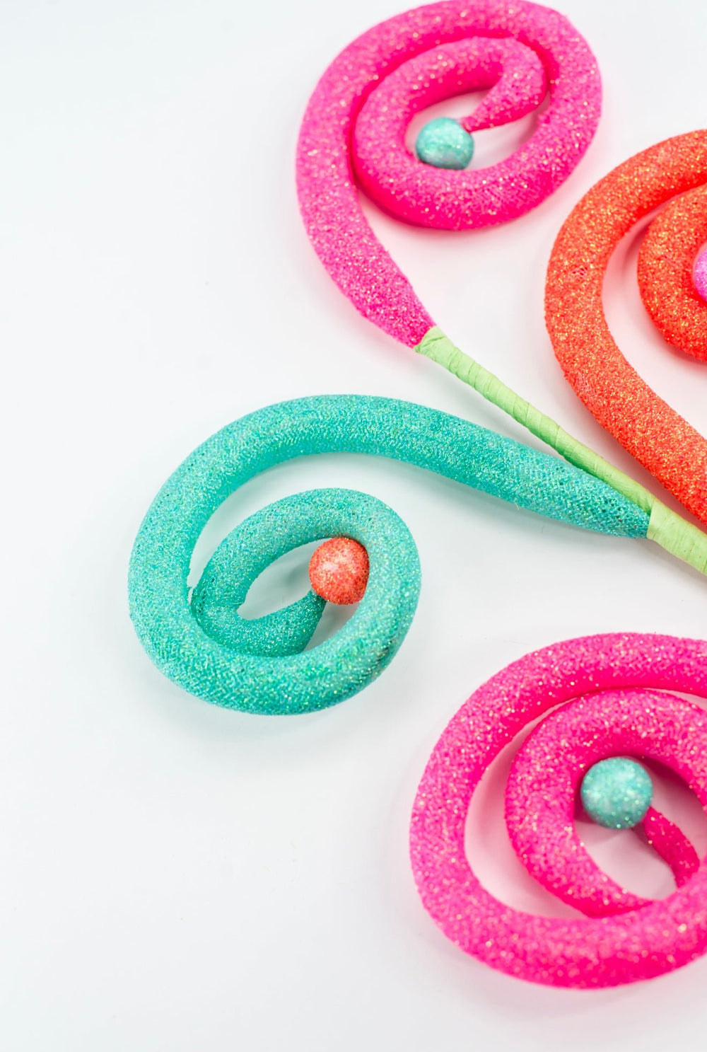 Glitter Spiral Curly Spray - Greenery Market63651BTCOAQ