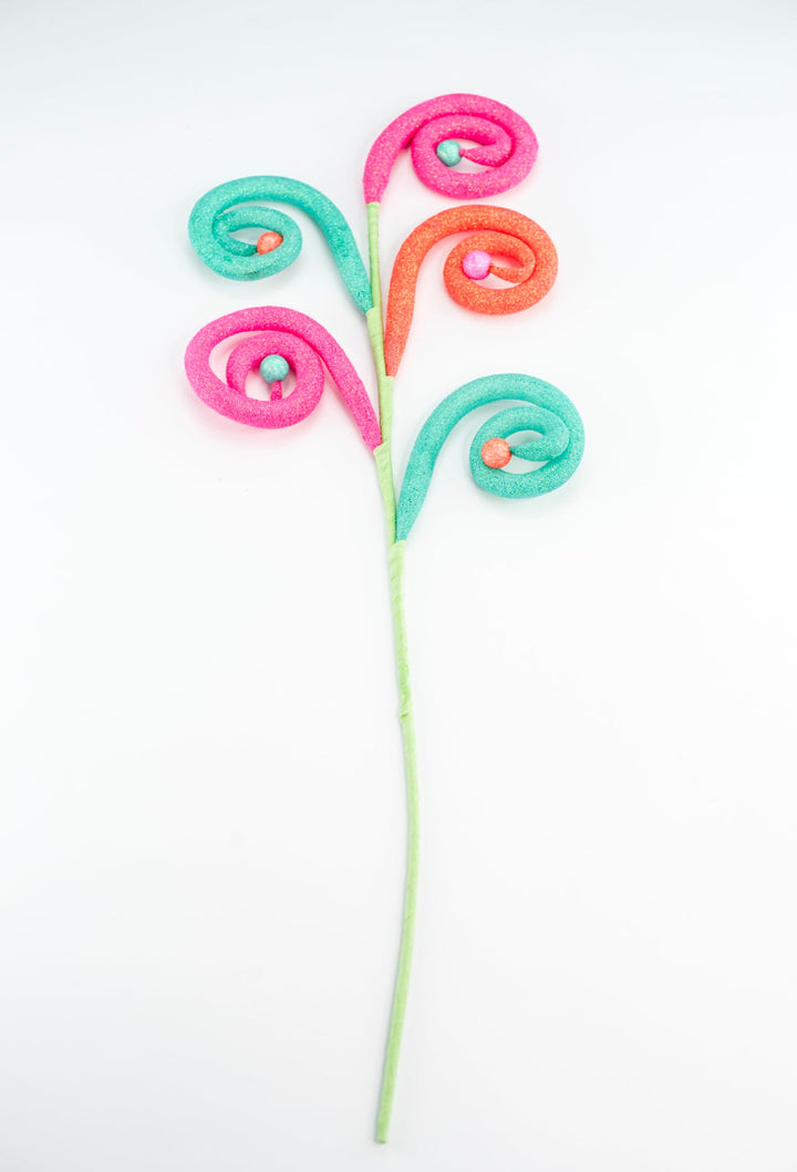Glitter Spiral Curly Spray - Greenery Market63651BTCOAQ