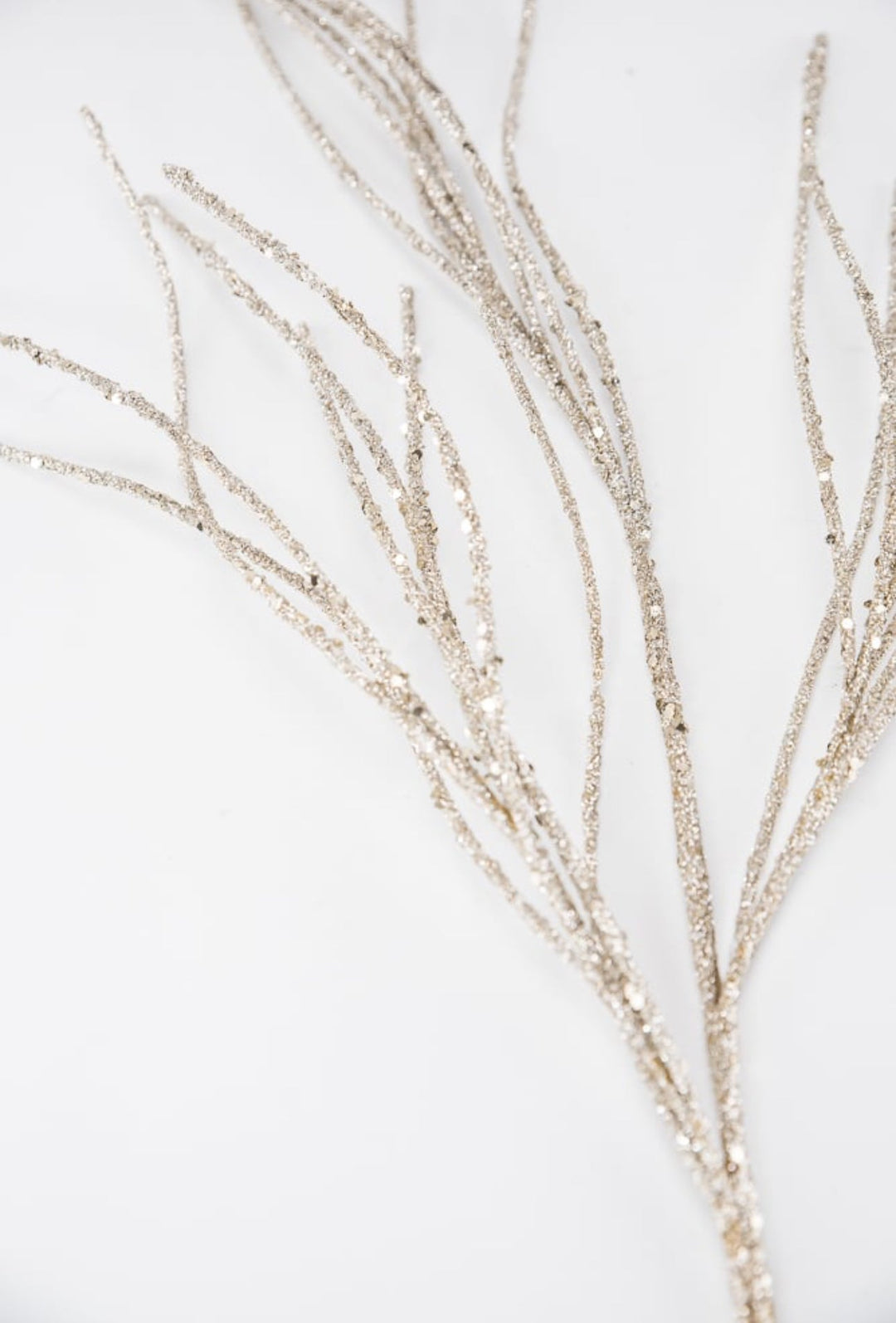 Glitter twig spray - champagne - Greenery MarketSeasonal & Holiday Decorations85717ch