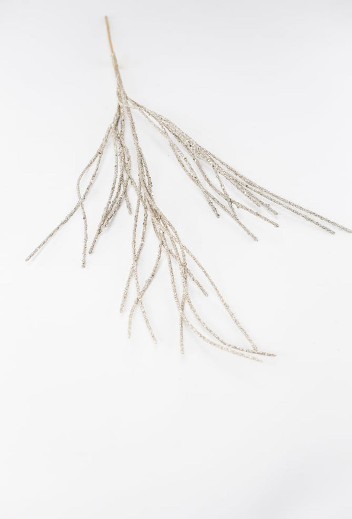 Glitter twig spray - champagne - Greenery MarketSeasonal & Holiday Decorations85717ch