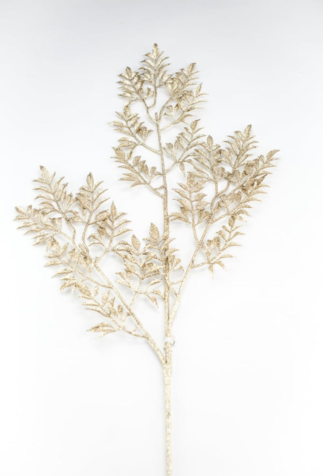 Glittered mini leaf spray - gold - Greenery MarketgreeneryXG831 - GO