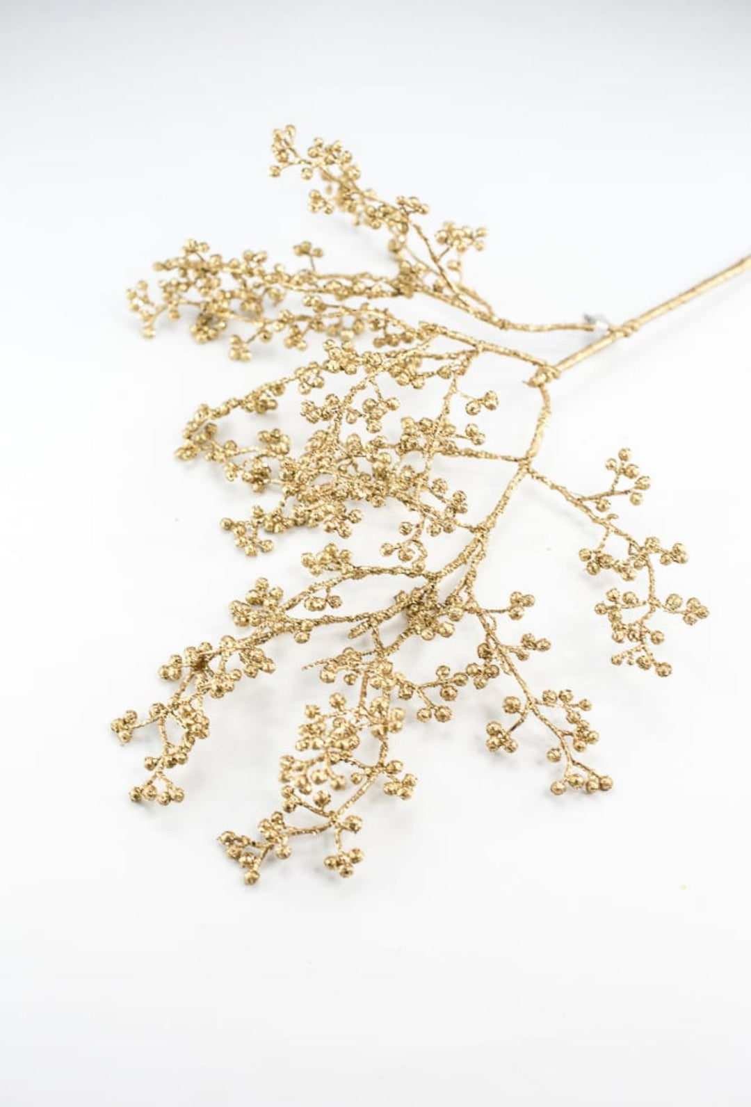 Gold glittered Seed spray - Greenery MarketXg447 - go