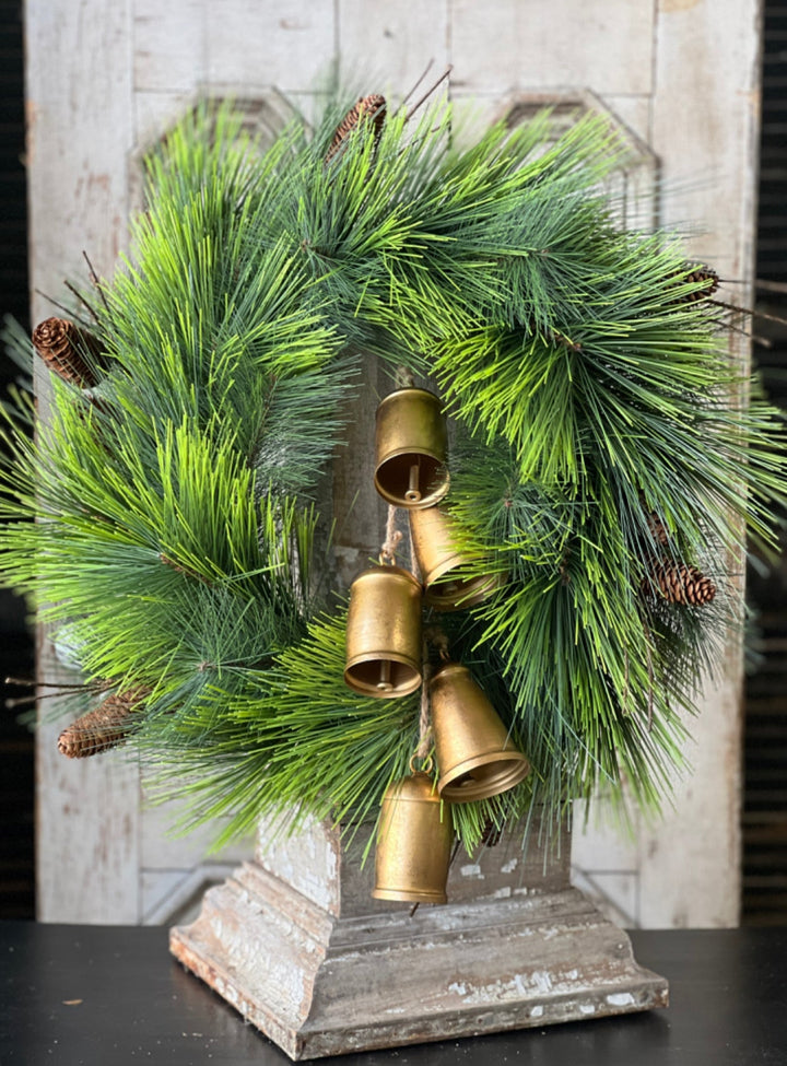 Gold Hanging Bells 25” - Greenery MarketSeasonal & Holiday DecorationsXMJ7860