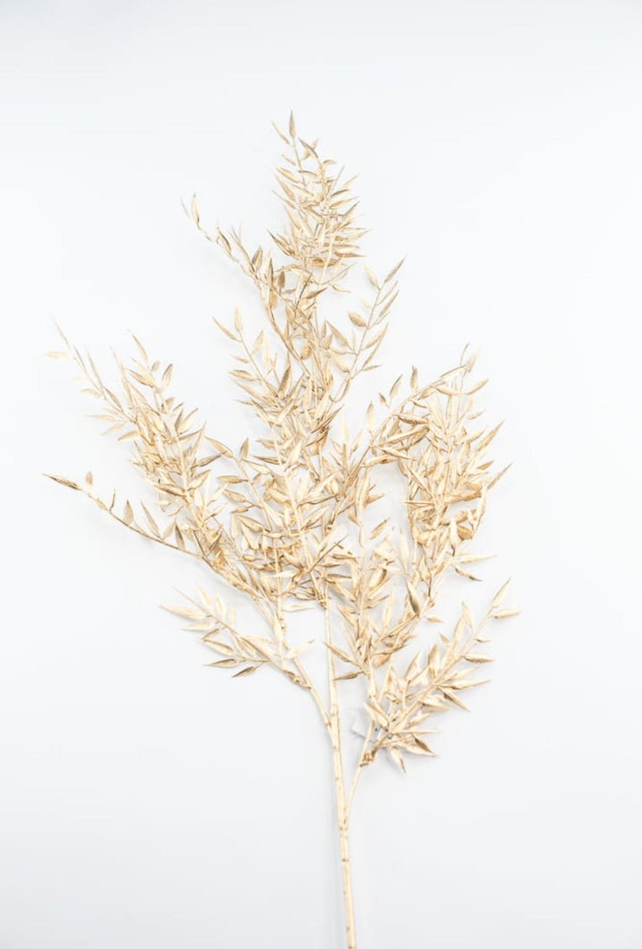 Gold mini leaf branch - Greenery Marketartificial greeneryXG1069 - GO