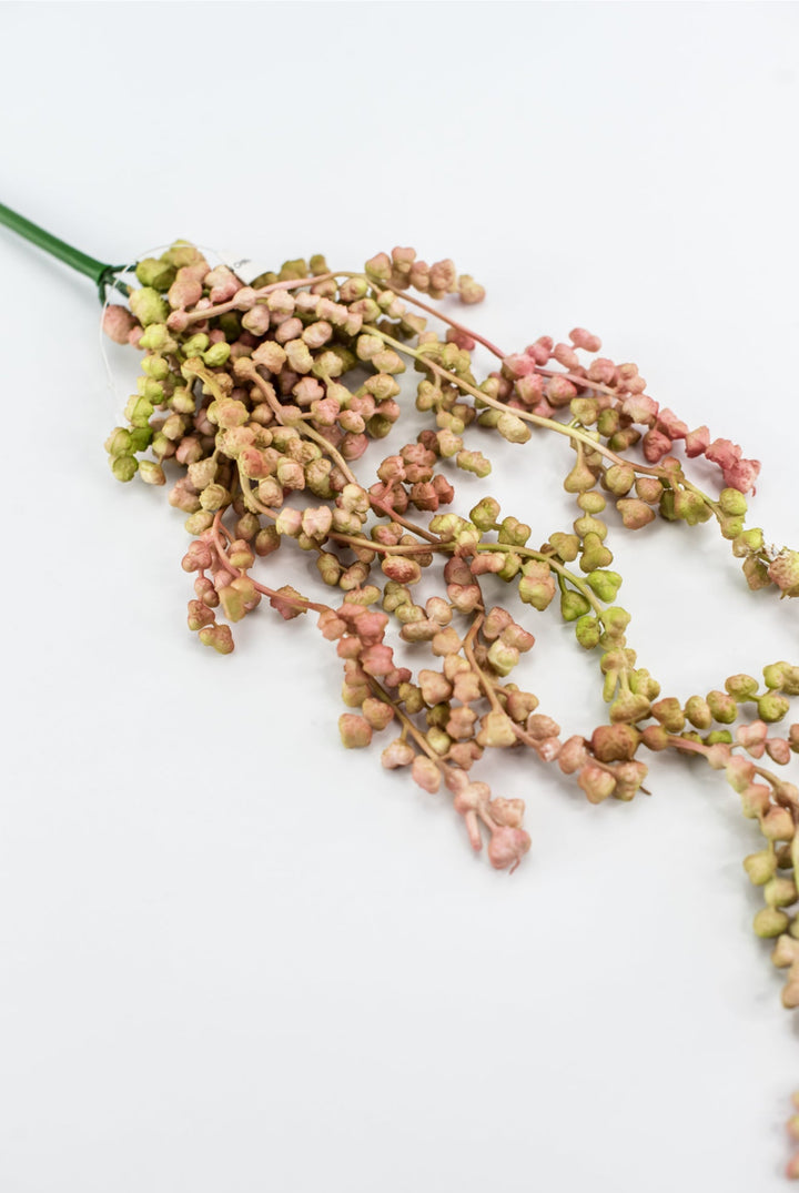 Green blush, hanging succulent vine - Greenery MarketArtificial SucculentsMTF22877 BLPK