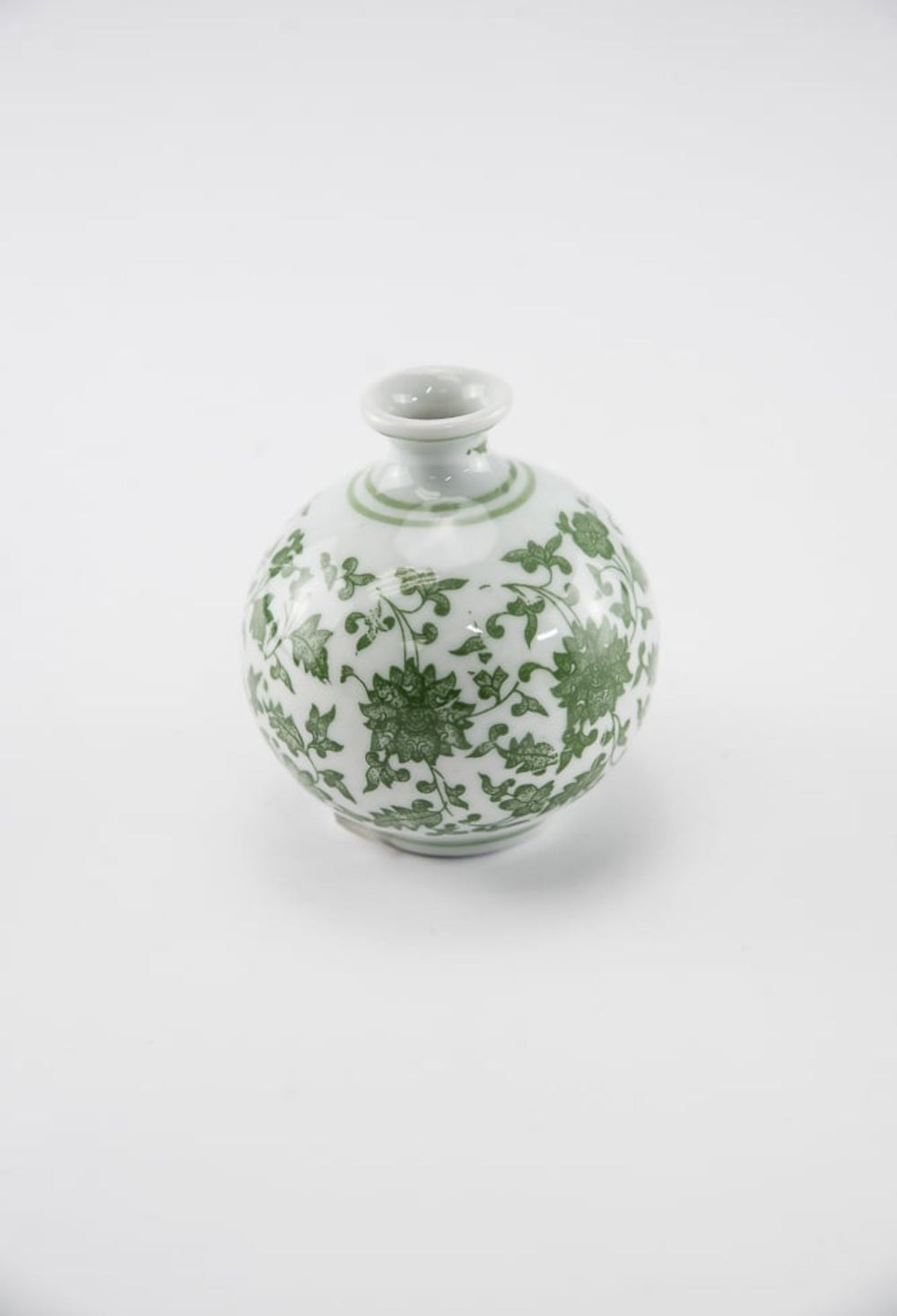 Green Chinoiserie Vase - Greenery MarketgreeneryACR062