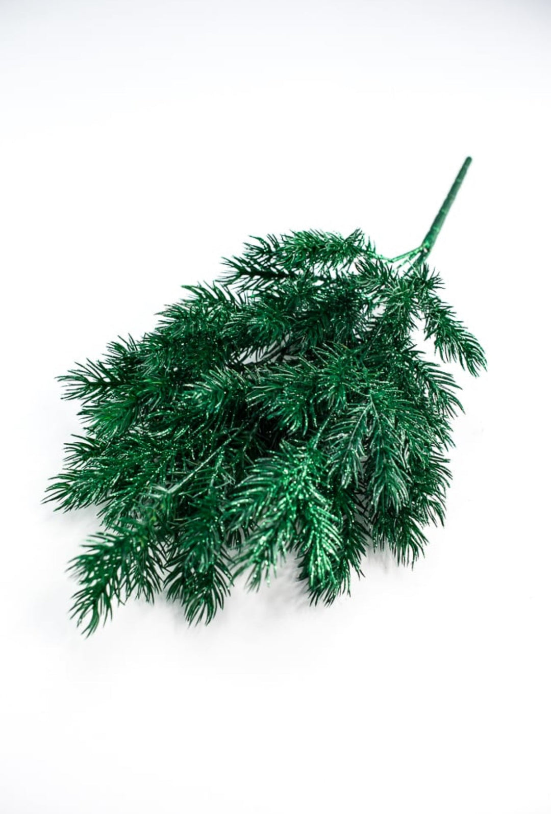 Green pine bush with glitter - Greenery Market84345 - GN