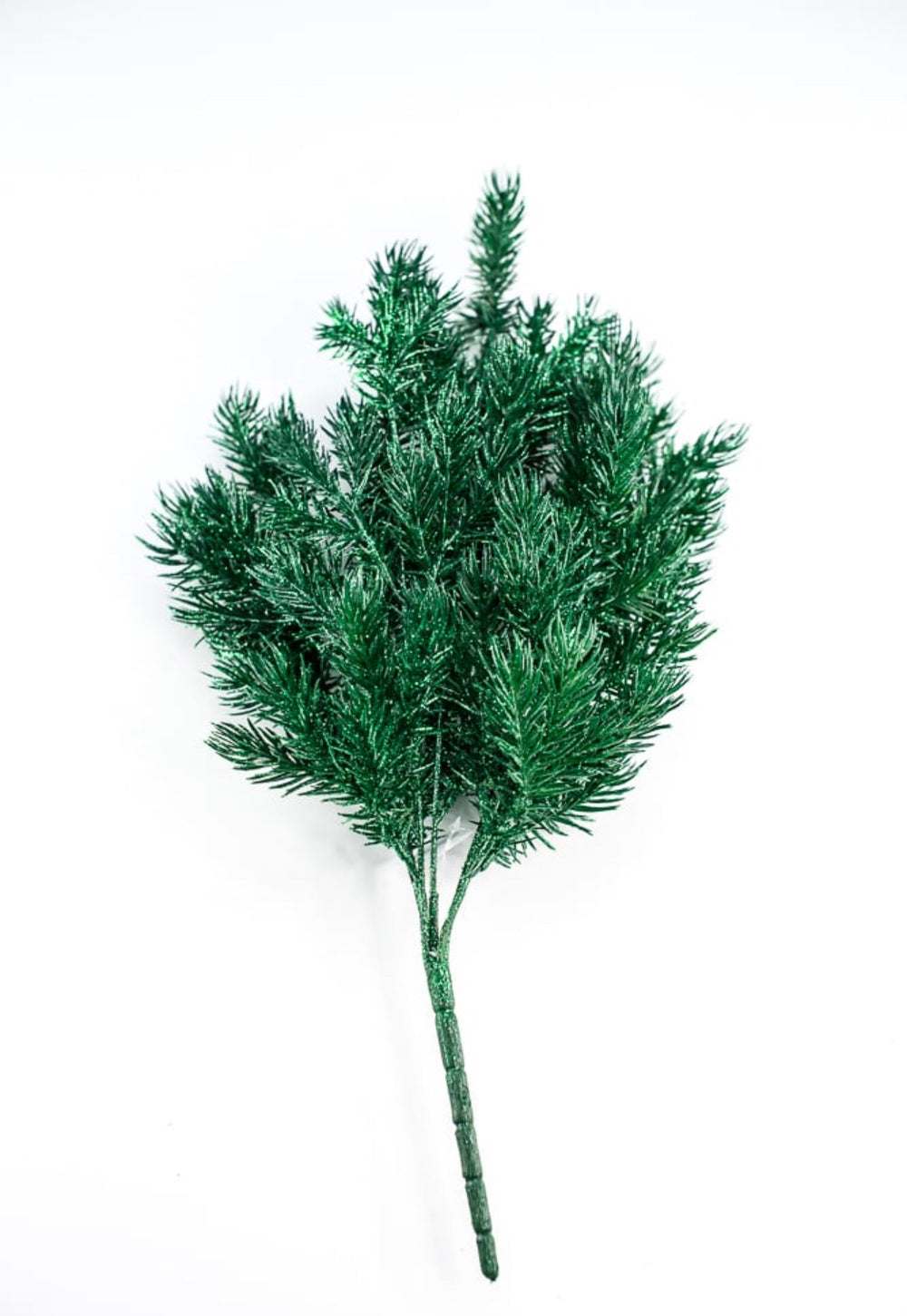 Green pine bush with glitter - Greenery Market84345 - GN