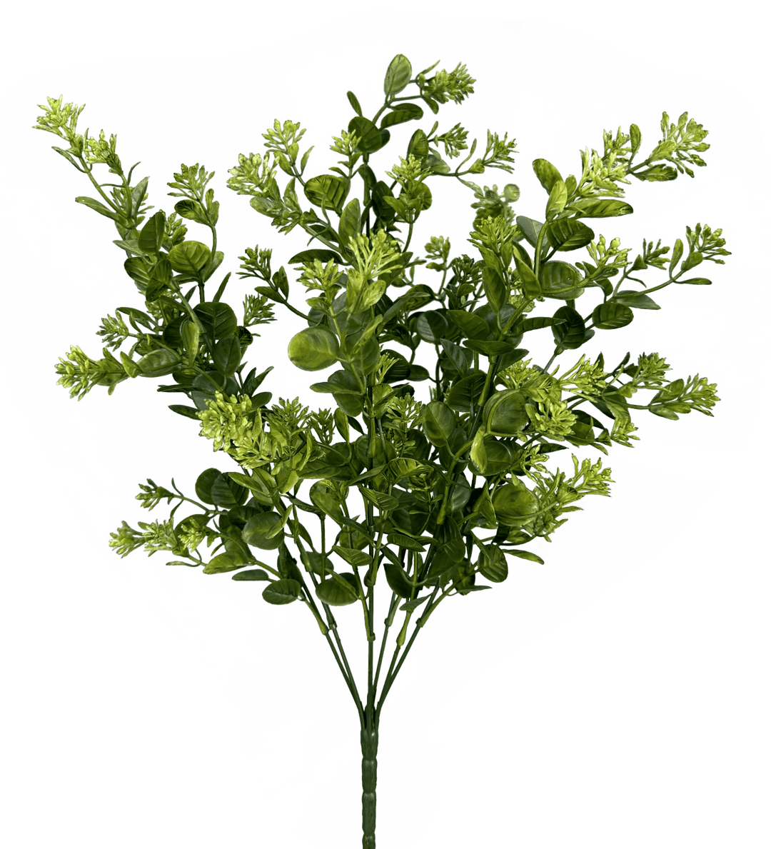 Green Plastic Sedium Filler Bush - Greenery Market13638GN