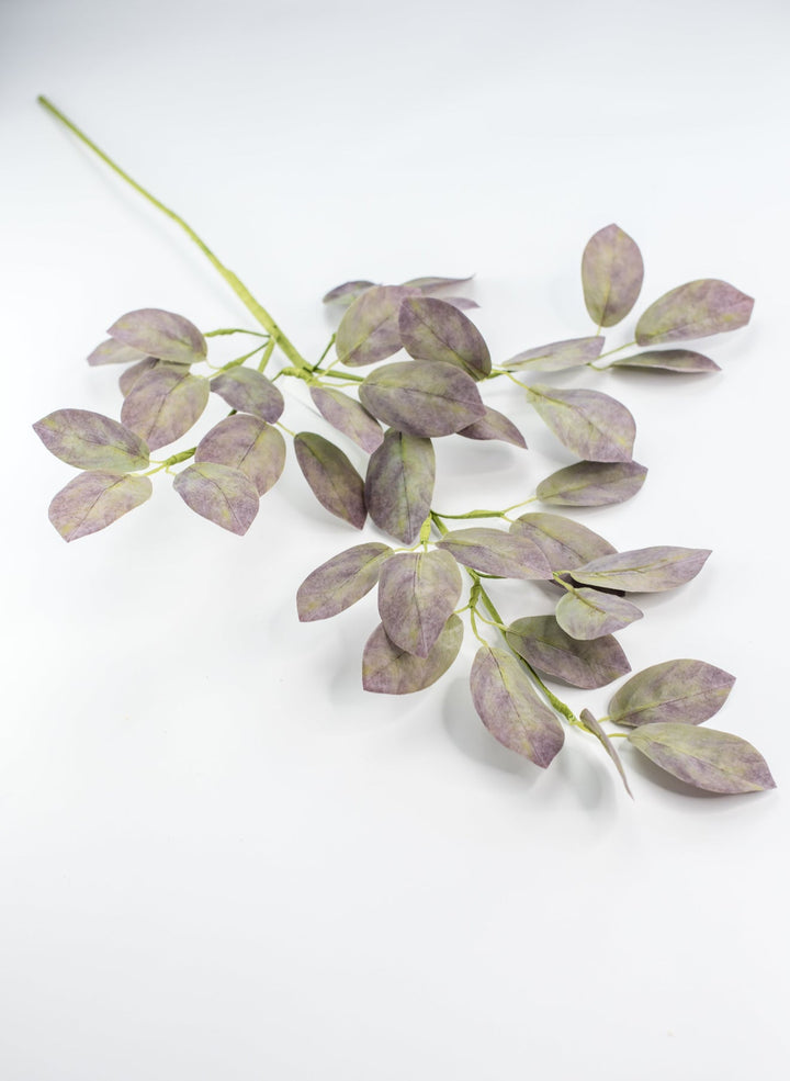Green purple, artificial leaf spray - Greenery MarketArtificial Flora65093 - GNPU