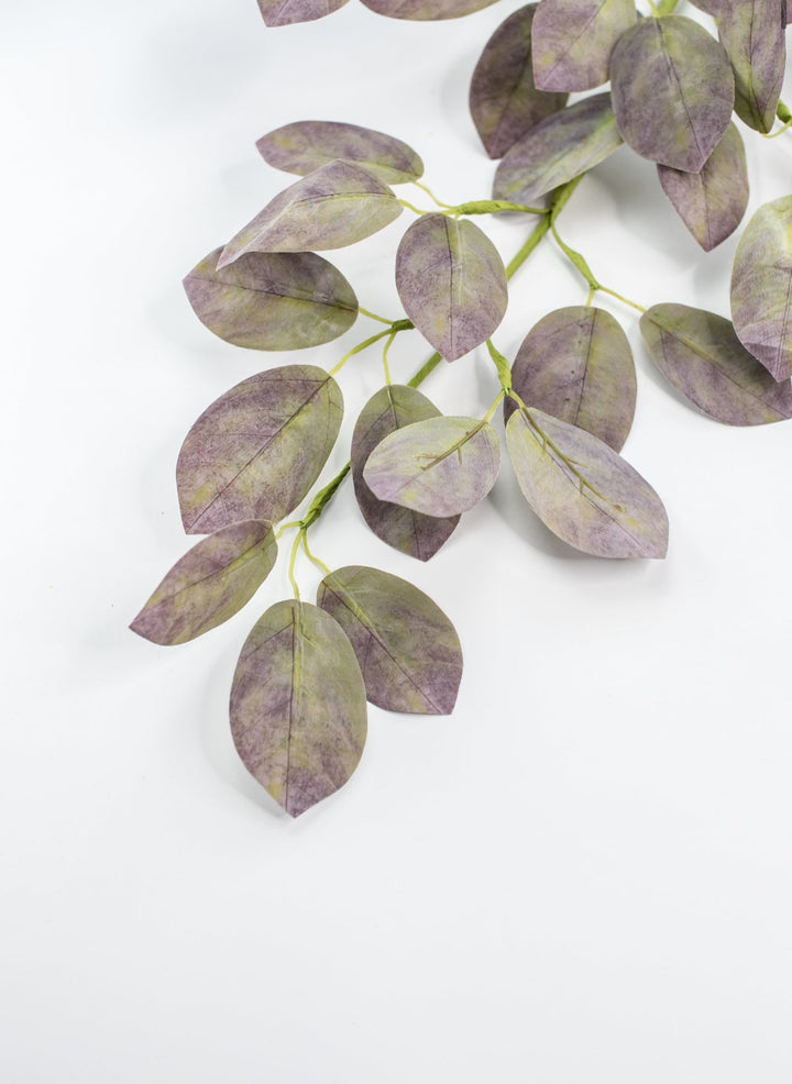 Green purple, artificial leaf spray - Greenery MarketArtificial Flora65093 - GNPU