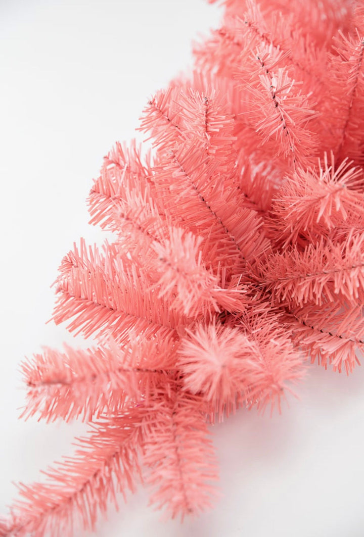 Greenery market pine swag, teardrop, 24" warm pink - Greenery Marketwreath base & containersGM4113