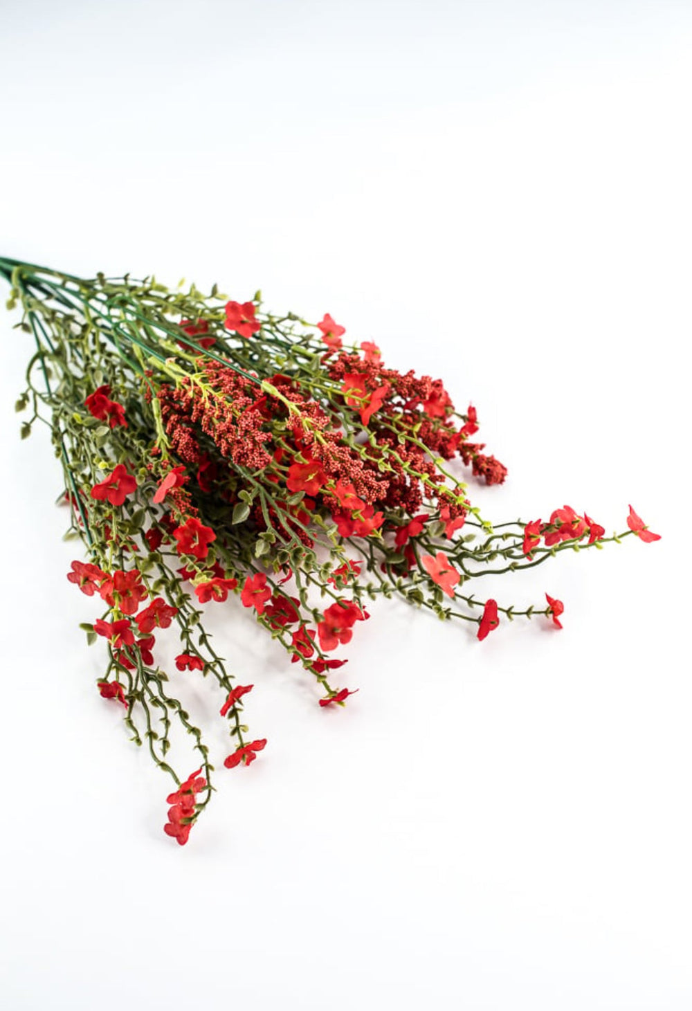 Greenery market red babies breath bush - Greenery MarketArtificial FloraGM30356RD - 1
