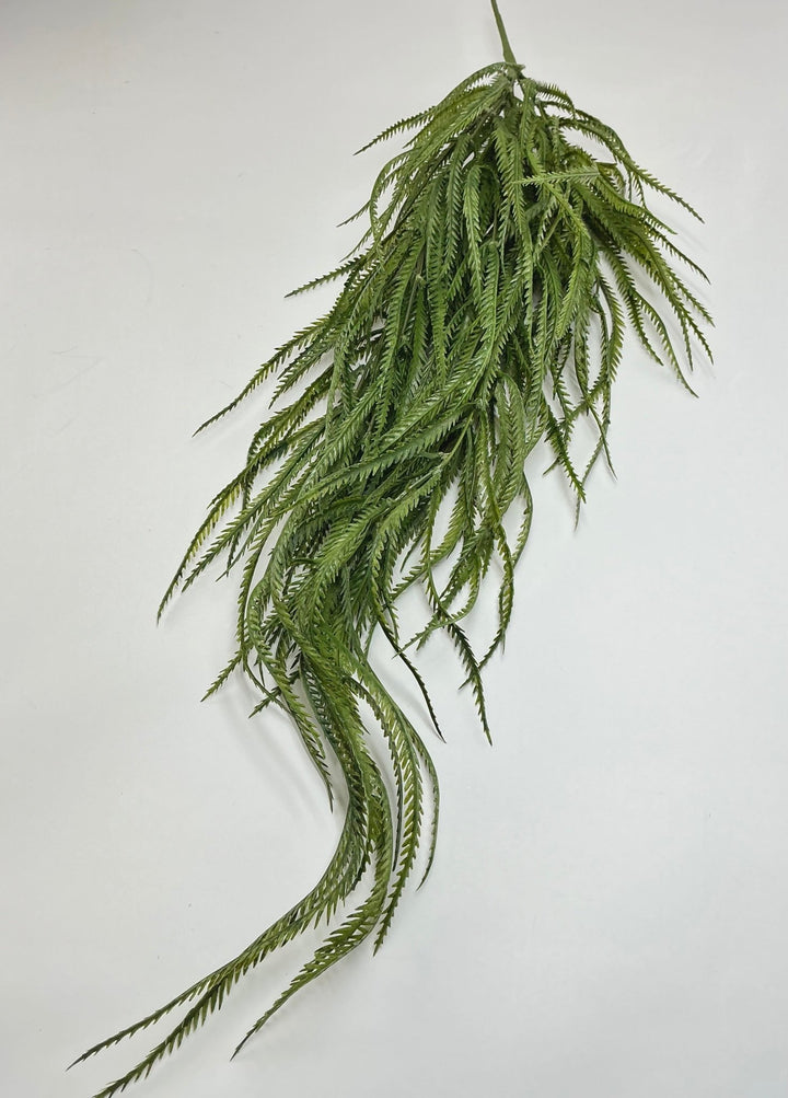 Hanging Saw grass leaf bush, artificial fern - Greenery MarketgreeneryGM1122GN