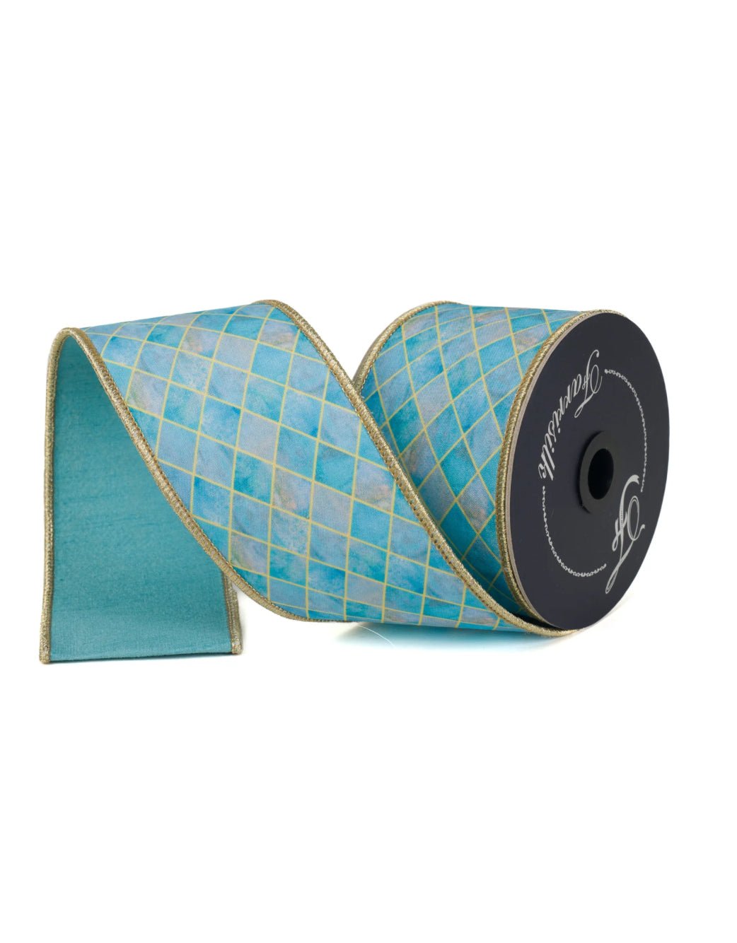 Harlequin Panes 2.5” farrisilk wired ribbon - Greenery MarketRibbons & TrimSR005 - 16